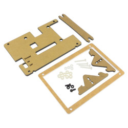 Obudowa do wyświetlacza LCD 5&quot; z HDMI i GPIO czarno-biała - Waveshare 11188