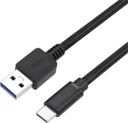 Perixx Kabel USB USB 3.0 Złącze męskie USB-A, Złącze męskie USB-C® 1.00 m czarny 11797