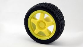 Koło plastikowe z oponą 65/25 mm