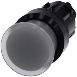 Siemens 3SU10011AD700AA0 3SU1001-1AD70-0AA0 Przycisk grzybkowy pierścień przedni z tworzywa sztucznego przycisk czarny,