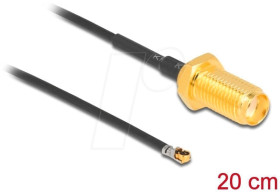 12662 MHF® 4L LK Plug to SMA Socket 20 cm