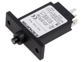 T12-111S-16 Wyłącznik nadprądowy Iznam: 16A MCB