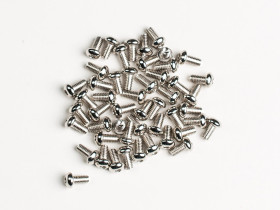 Button Hex Machine Screw - M4 thread - 8mm long - pack of 50 [dicontinued]