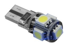 T10 CAN BUS 5SMD5050 12V WHITE WER EKONO