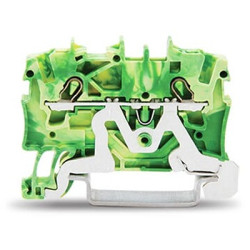 Kostka zaciskowa na szynie DIN WAGO poziomy: 1 22 → 14AWGWciskany zacisk Cage Clamp TOPJOB S