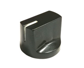 Gałka potencjometru GPBP19 -CZARNA (2szt)