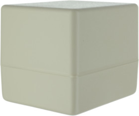 ABS enclosure, (L x W x H) 76 x 63.5 x 63.4 mm, white (RAL 9002), IP54, SR26-DB.7
