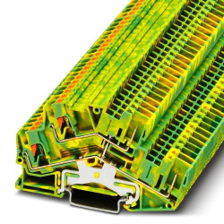 Dwurzędowa złączka szynowa Phoenix Contact 26 → 12AWGWtykowe PTTBS 2.5/2P