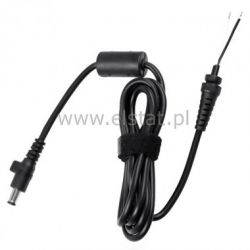 Kabel DC do laptopa 5,5/ 3,0 + pin ( 19V/3,16A )