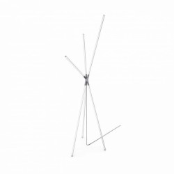 Lampa podłogowa czarny trójnóg LAUTARO kolor Czarny mat, zintegrowany LED 24W barwa ciepła - 1005 Zuma Line