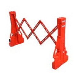 Bariera ochronna Bariera wysuwana Pomarańczowy