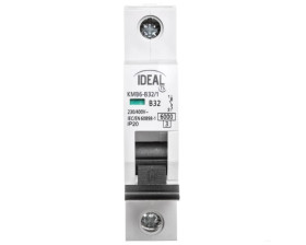 Wyłącznik nadprądowy 1P B 32A 6kA KMB6-B32/1 VDE 23162