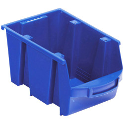 VISO SPACY3B Storage Bin 150x126x235mm Blue Stackable Polypropylene