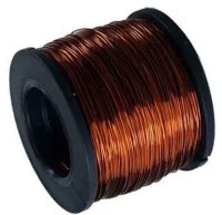 DRUTCU100-050PT Drut miedziany, półtwardy, gatunek M1E R, grubość 1.00 mm - szpulka 500g ( długość ok. 70m)