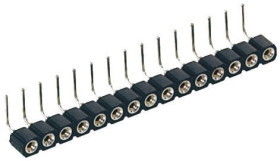 Podstawka SIL, raster: 2.54mm, 8-pinowemontaż: Przewlekany, zakończenie: Lutowane, 3A, 100 V AC, 150 V DC