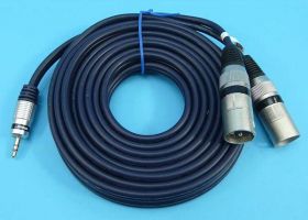 2xWT.XLR-&gt;1xWT.JACK 3,5 ST 5,0mb MK32
