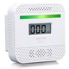 EkoBezpieczny Kompaktowy Sensor Tlenku Węgla Lekki Przenośny Urządzenie Alarmowe Cyfrowe Odczyt Niezbędne w Podróży do Domu Kuch