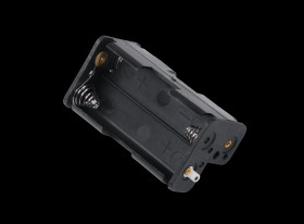 3x AAA Battery Holder, Angular