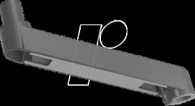 98-731-293 Ergotron LX Pro extension, grey