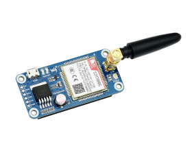 Waveshare SIM7000G NB-IoT / Cat-M / EDGE / GPRS HAT for Raspberry Pi, GNSS, Global Band Support