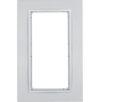 BERKER B.7 Ramka z dużym wycięciem alu mat lak 13096424 HAGER