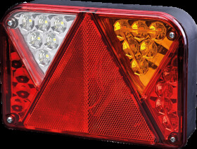 0035-1002 Trailer - rear light fixture, LED, 6 functions, bayonet, right
