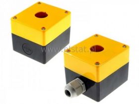 Obudowa przycisku, x1 kaseta żółta + dławik