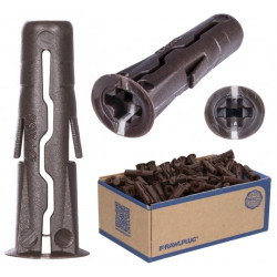 Kołki rozporowe uniwersalne UNO 7x30mm do wszystkich typów podłoża RAWLPLUG 100szt