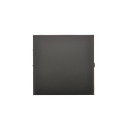 Simon 10 Klawisz pojedynczy do łączników / przycisków na szybkozłącza czarny mat CKW1C/49