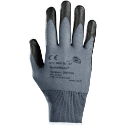 KCL 665-9 GemoMech Gloves Size 9 L Oil-Resistant PU Grip EN 388 CAT II