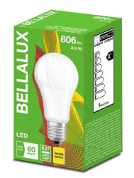 Żarówka LED BELLALUX A 60 E27 8,5W 806lm 2700K 827 FR non-dim 4058075484917