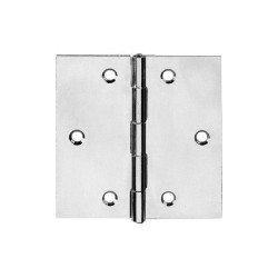 Toolcraft 889617 Edged Hinges 40mm Steel Blue Galvanised 1 piece