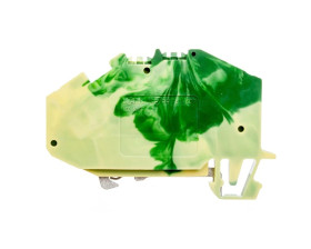 Złączka szynowa 2-przewodowa 4mm2 PE żółto-zielona 781-607 TOPJOBS /50szt./