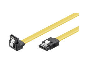 Kabel HDD S-ATA 6 Gbits 90° Clip