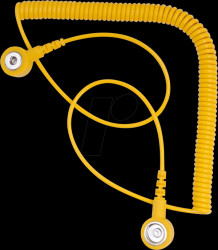 9-341-2 ESD cable with protective resistor, spiral cable