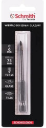 Wiertło do szkła gresu ceramiki glazury 6mm otwornica HEX Schmith
