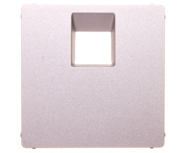 VALENA LIFE Plakietka gniazda komputerowego aluminium 755412