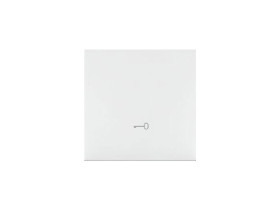 SIMON 55 Klawisz pojedynczy z piktogramem „klucz” do łączników/przycisków biały mat TKWK1/111 KONTAKT SIMON