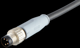 42-10044 SAL M8 x 1, 4-pin, 2 m, cable plug