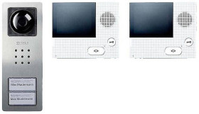 Siedle SET CVB 850-2 E/W Domofon srebrny, biały