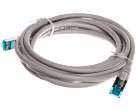 Kabel krosowy (Patch Cord) F/UTP kat.5e szary 3m DK-1522-030