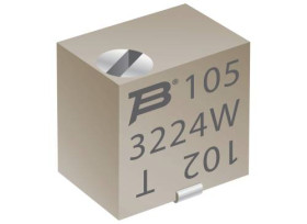 Bourns 3224W-1-101E Trymer cermet liniowa 0.25 W 100 Ω 4320 ° 1 szt.