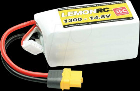 LiPo Akku LEMONRC 1300 - 14.8V (35C)
