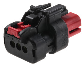 Złącze samochodowe 3-pinowe TE Connectivity -rzędowe Męski AMPSEAL 16 Obudowa złącza samochodowego