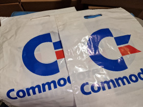 Original Commodore plastic bag