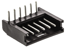 Wtyk PCB 6-pinowe raster: 2.54mm -rzędowe TE Connectivity Przewlekany