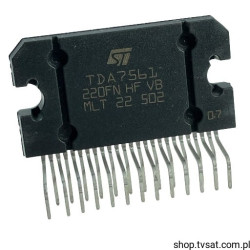 TDA7561 Audio Amp 4-CH Stereo 60W MULTIWATT-V25 STM