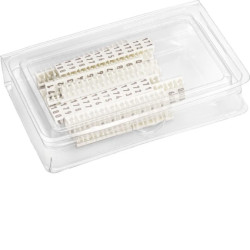 Oznaczniki do złączek 5mm symbole L1,L2,L3,N,PE /25szt./ KWL004