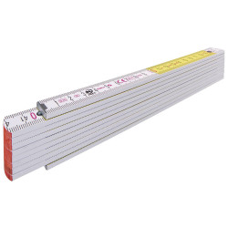 Stabila 1328 Folding Ruler Type 700 2m Beech Folding Rule Angle Guide