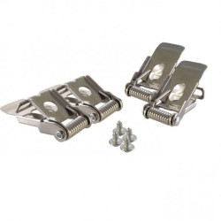Zestaw uchwytów ''clips'' do paneli LED 30x30 / 60x60 / 120x30 cm - 4 sztuki